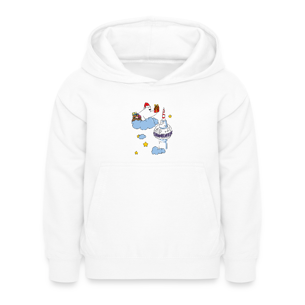 Santa Bär - Kinder Hoodie - Weiß