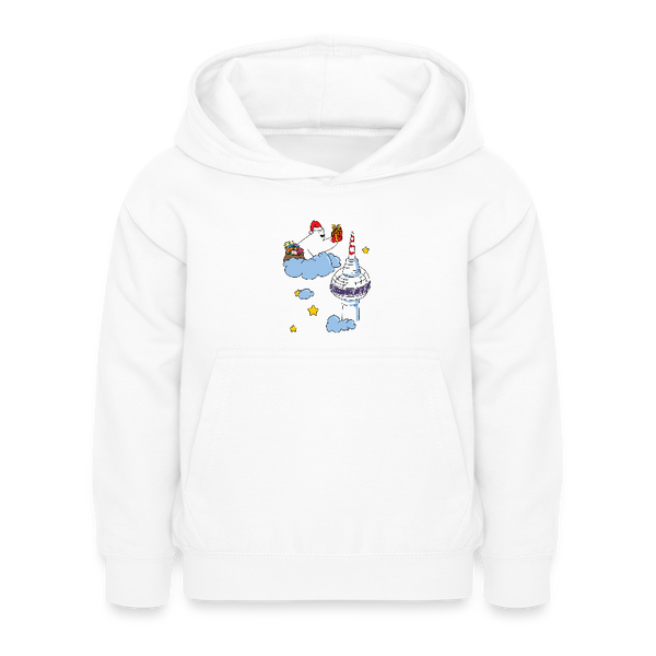 Santa Bär - Kinder Hoodie - Weiß