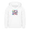 Warn Hata Tach - Kinder Hoodie - Weiß