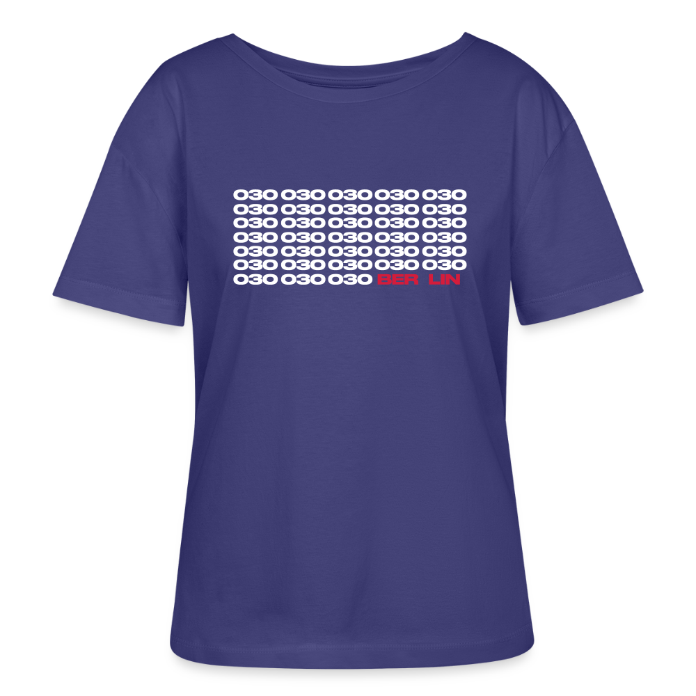 030 Berlin - Relaxed Rundhals Frauen Bio-T-Shirt - Dämmerung