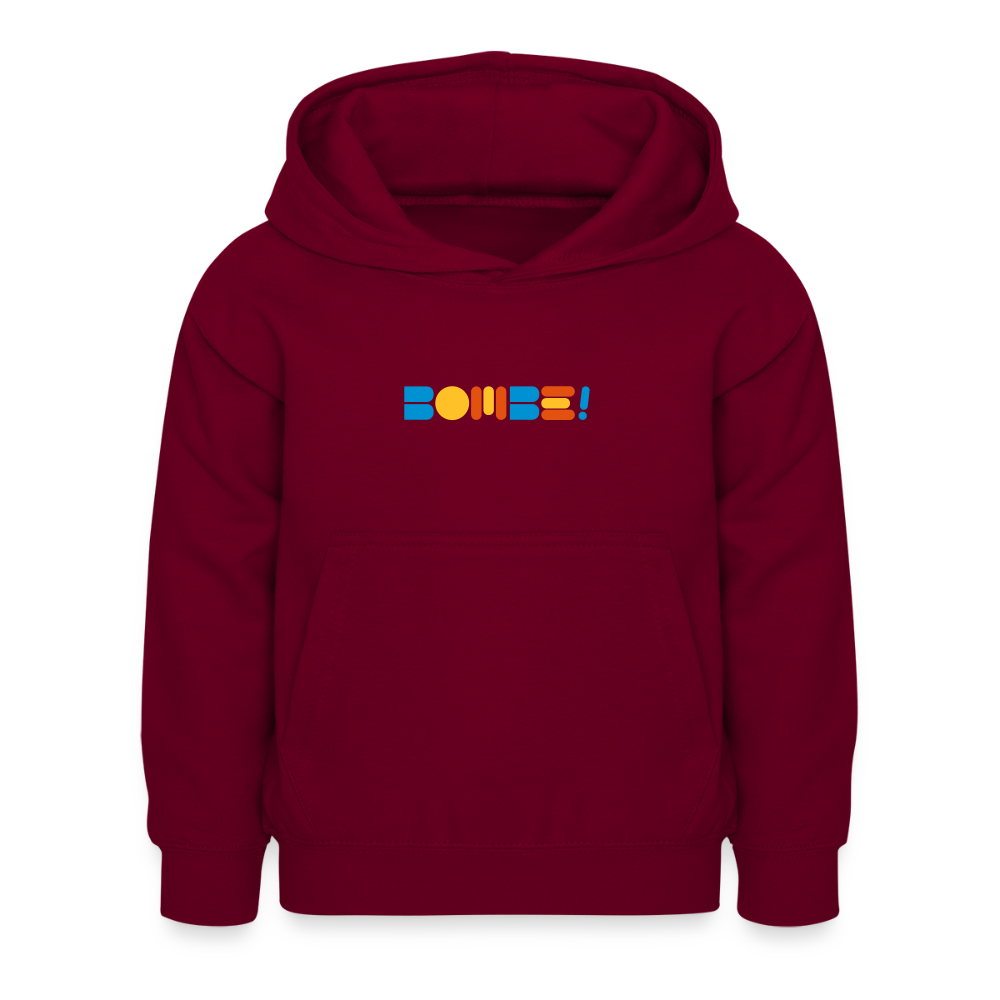Bombe! - Kinder Hoodie - Bordeaux
