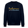 Bei Klugheitsschmerzen wär' ick unsterblich - Unisex Bio Sweatshirt - Navy