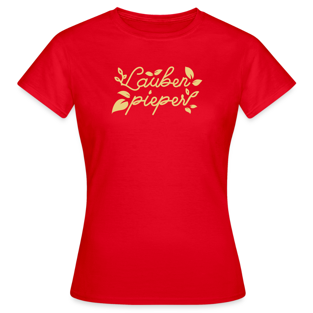 Lauben pieper - Frauen Premium T-Shirt - Rot