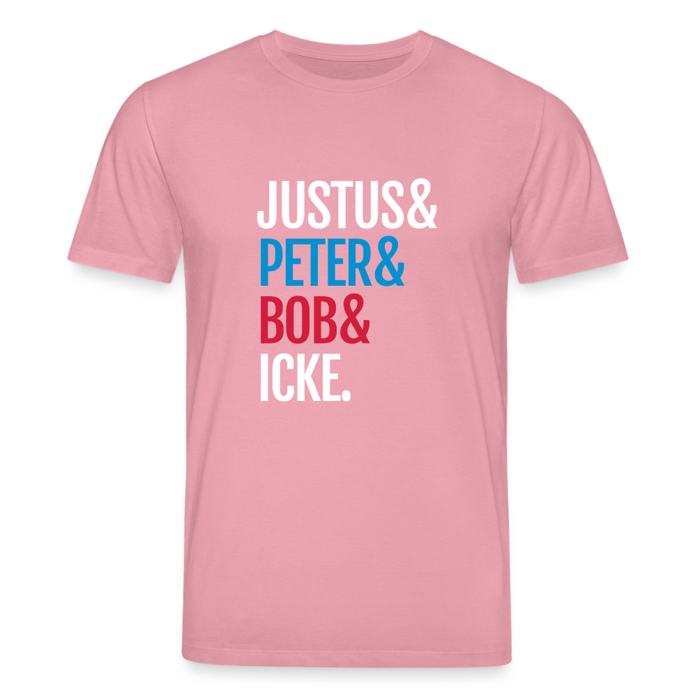 Justus & Peter & Bob & Icke - Unisex Bio T-Shirt - Lila Traum