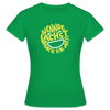 Wennde lachst, mach ick mit! - Frauen Premium T-Shirt - Kelly Green
