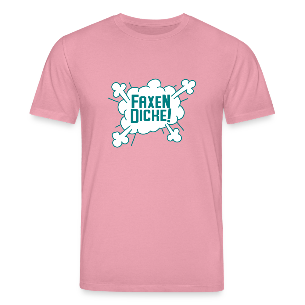 Faxen Dicke! - Unisex Bio T-Shirt - Lila Traum