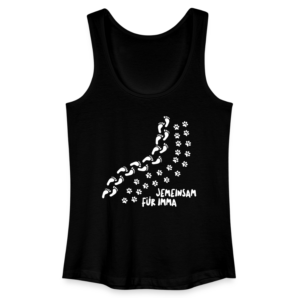 Jemeinsam Für Imma - Frauen Bio Tank Top - Schwarz