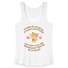 Im Stehn und im Liejen! - Frauen Bio Tank Top