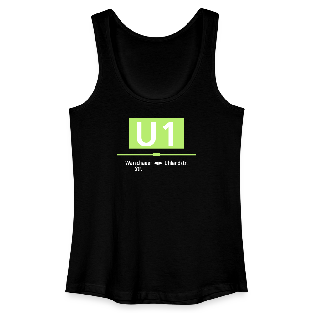 U1 - Frauen Bio Tank Top - Schwarz