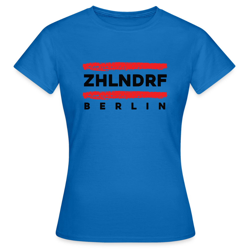 ZHLNDRF - Frauen Premium T-Shirt - Royalblau