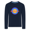Gesundbrunnen Retro - Kinder Langarmshirt - Navy