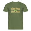 Keen Bock uff Heck Meck - Männer Premium T-Shirt - Militärgrün