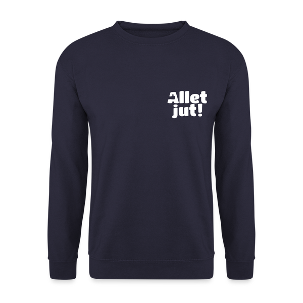 Allet Jut - Unisex Pullover - Navy