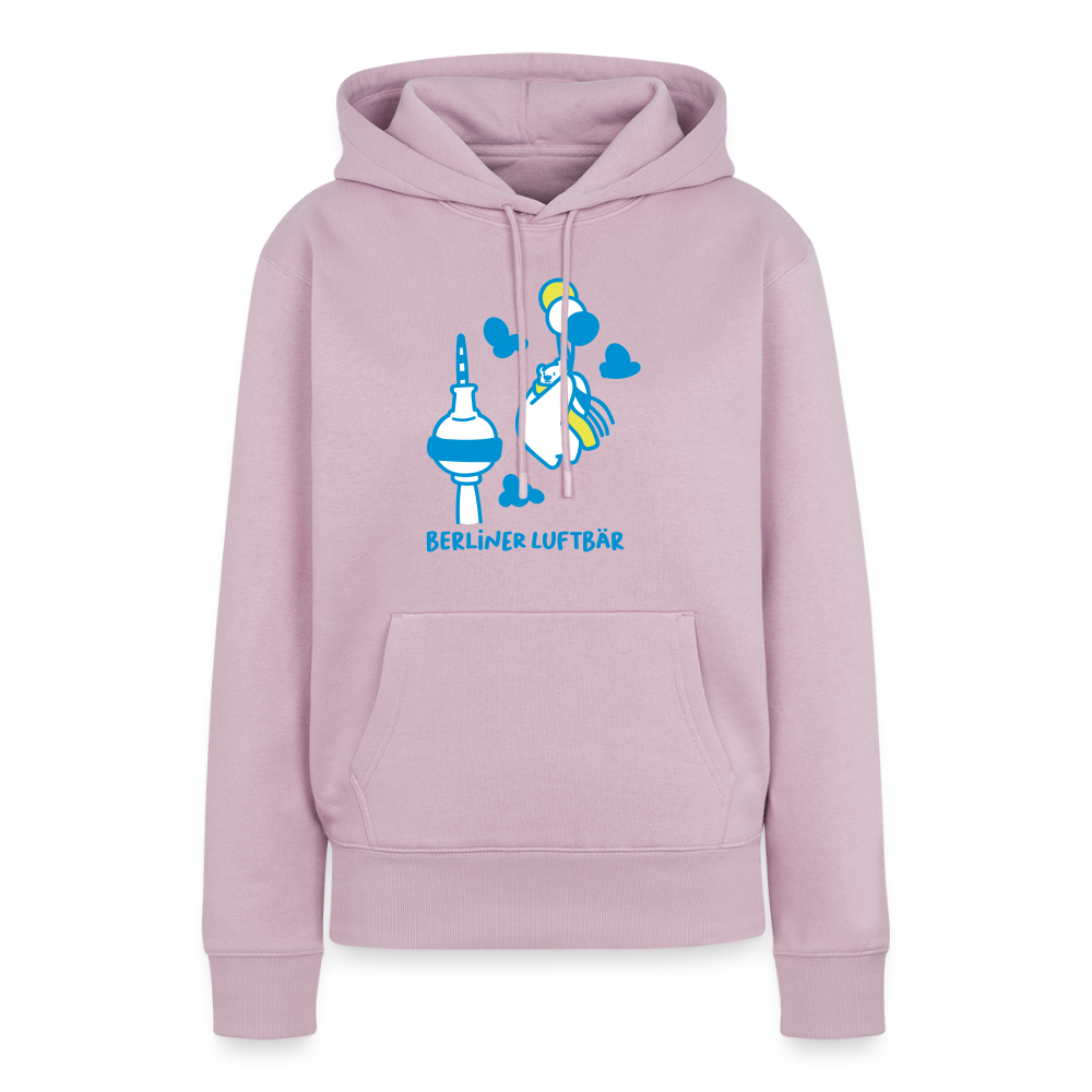 Berliner Luftbär - Frauen Premium Hoodie - Altrosa