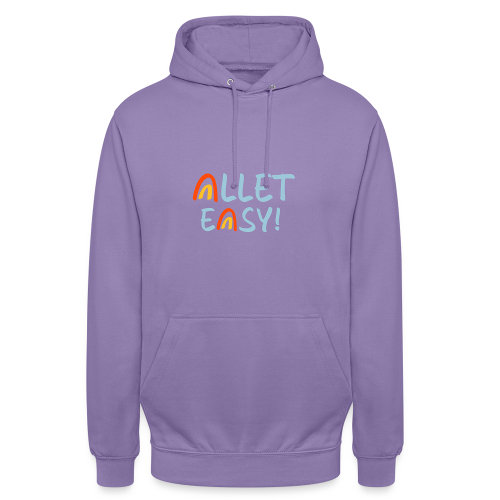 Allet Easy! - Unisex Hoodie - Lavendel
