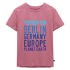 Tiergarten Planet Earth - Kinder Premium T-Shirt - Mauve
