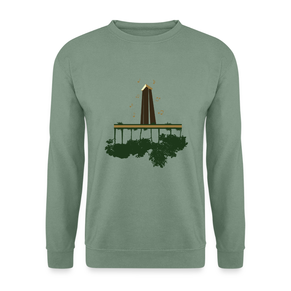 Carillon Tiergarten - Unisex Pullover - Graugrün