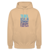 Tegel Planet Earth - Unisex Hoodie - Pfirsich