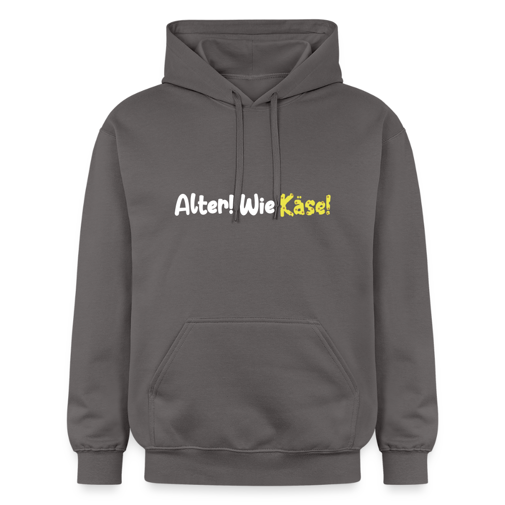 Alter! Wie Käse! - Hoodie - Dunkelgrau