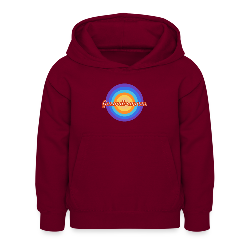 Gesundbrunnen Retro - Kinder Hoodie - Bordeaux
