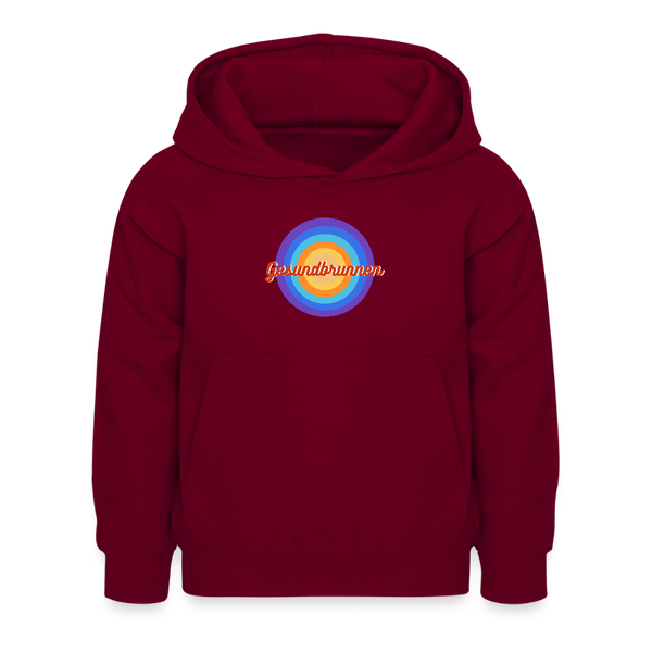 Gesundbrunnen Retro - Kinder Hoodie - Bordeaux