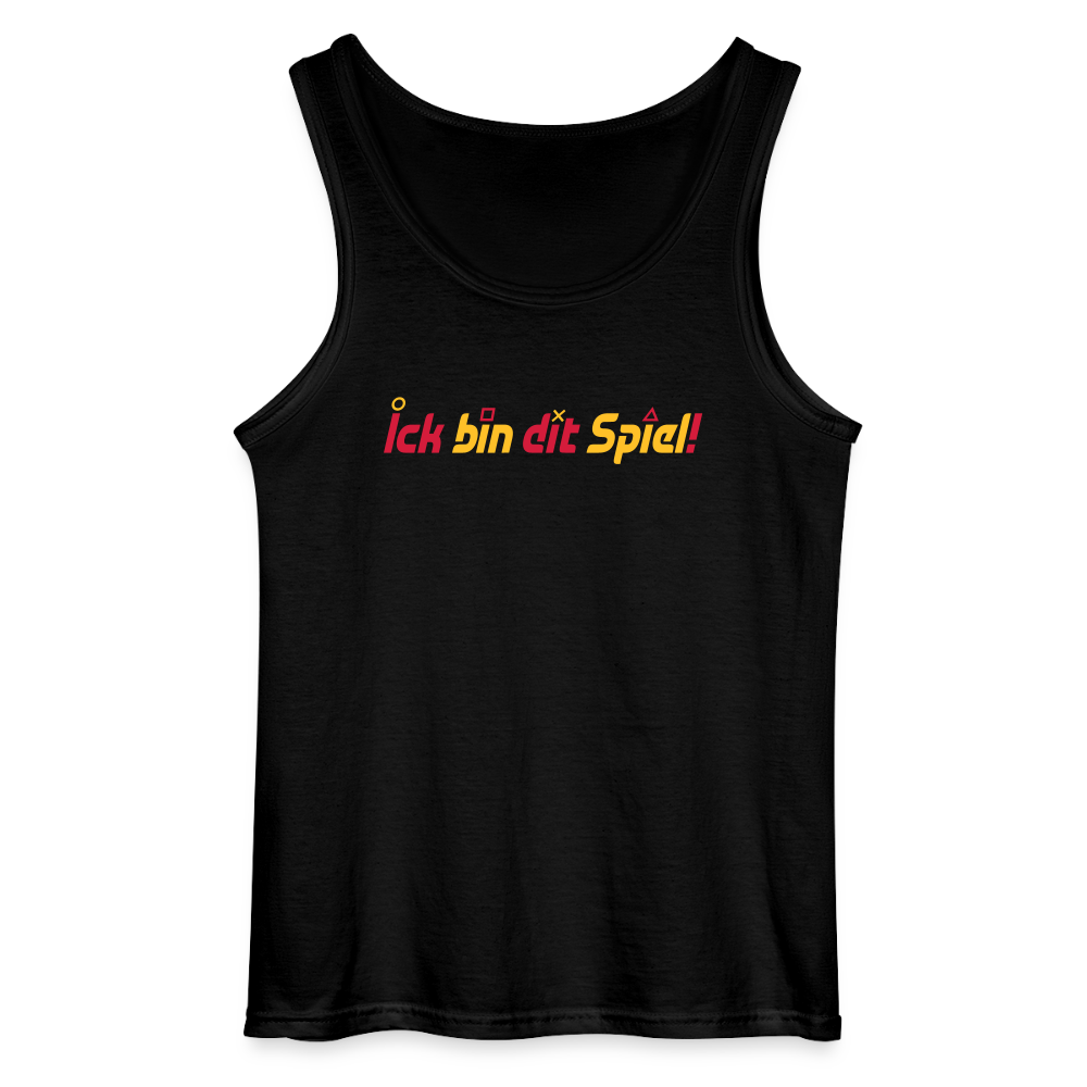 Ick bin dit Spiel! - Männer Tank Top - Schwarz
