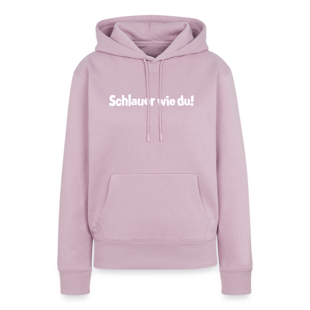 Schlauer wie du! - Frauen Premium Hoodie - Altrosa