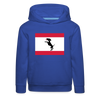 Berliner Flagge mit Hund - Kinder Premium Hoodie - Royalblau