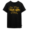 Jeh mah nich uffn Keks gelb - Teenager Premium T-Shirt - Schwarz