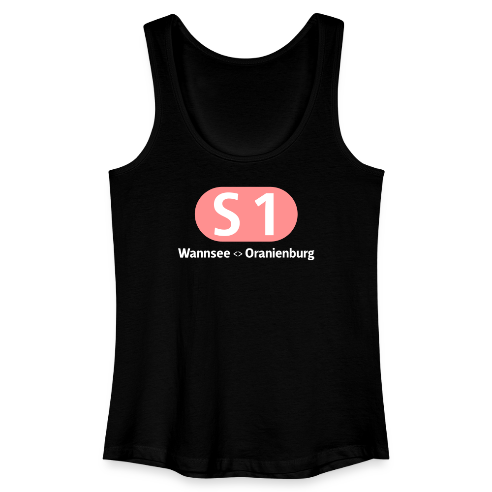S1 - Frauen Bio Tank Top - Schwarz