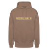 Misstrau' Kamel'n! (trinken wöchentlich) - Unisex Hoodie - Mokka