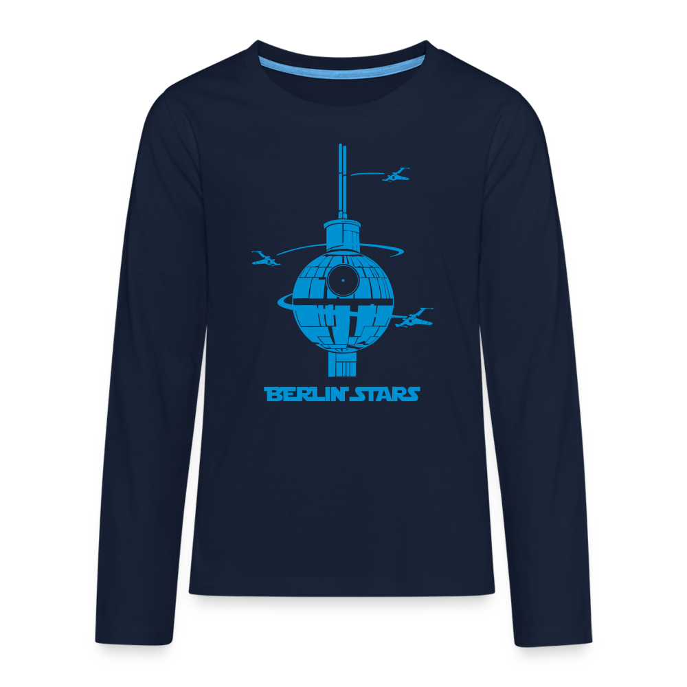 Langarmshirt mit dem Motiv Berlin Stars und einer klaren Grafik zu Berlin.