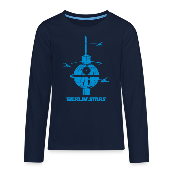 Langarmshirt mit dem Motiv Berlin Stars und einer klaren Grafik zu Berlin.