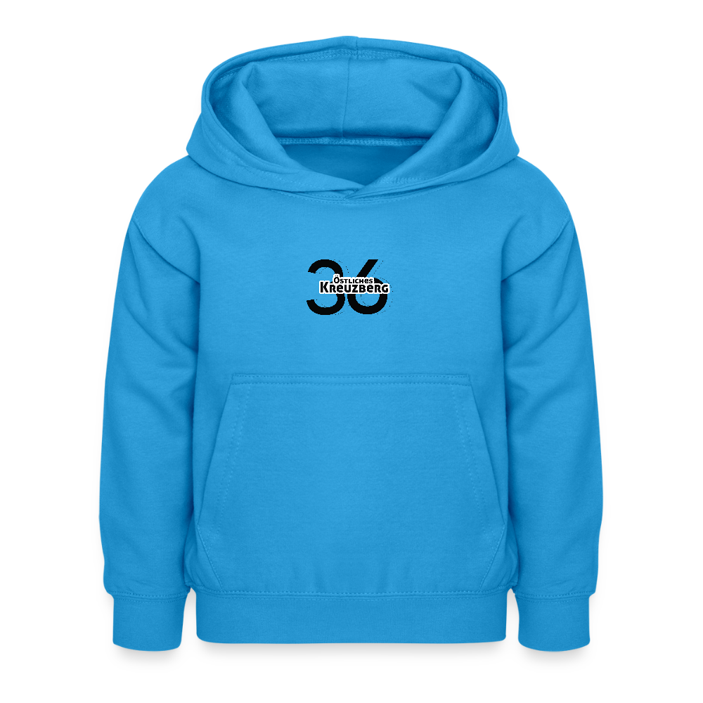 Östliches kreuzberg - Kinder Hoodie - Meeresblau