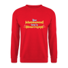 Bin jeheimnisvoll wie'n Dönerrezept. - Unisex Pullover - Rot