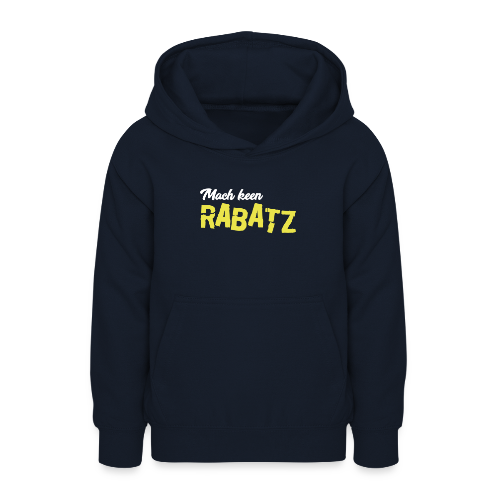 Mach keen Rabatz - Teenager Hoodie - Navy