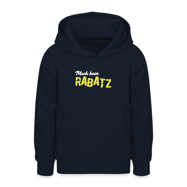 Mach keen Rabatz - Teenager Hoodie - Navy
