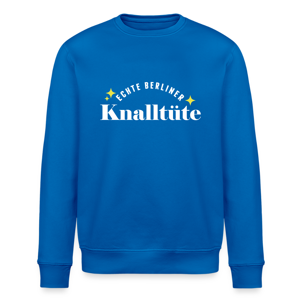 Knalltüte - Unisex Bio Sweatshirt - Königsblau