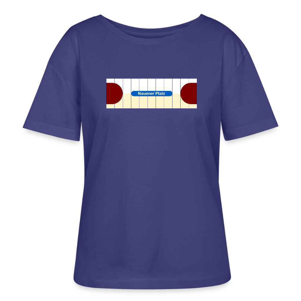 Nauener platz - Relaxed Rundhals Frauen Bio-T-Shirt - Dämmerung