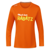 Mach keen Rabatz - Frauen Sport Langarmshirt - Neonorange