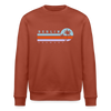 Berlin, Germany - Unisex Bio Sweatshirt - Terrakotta
