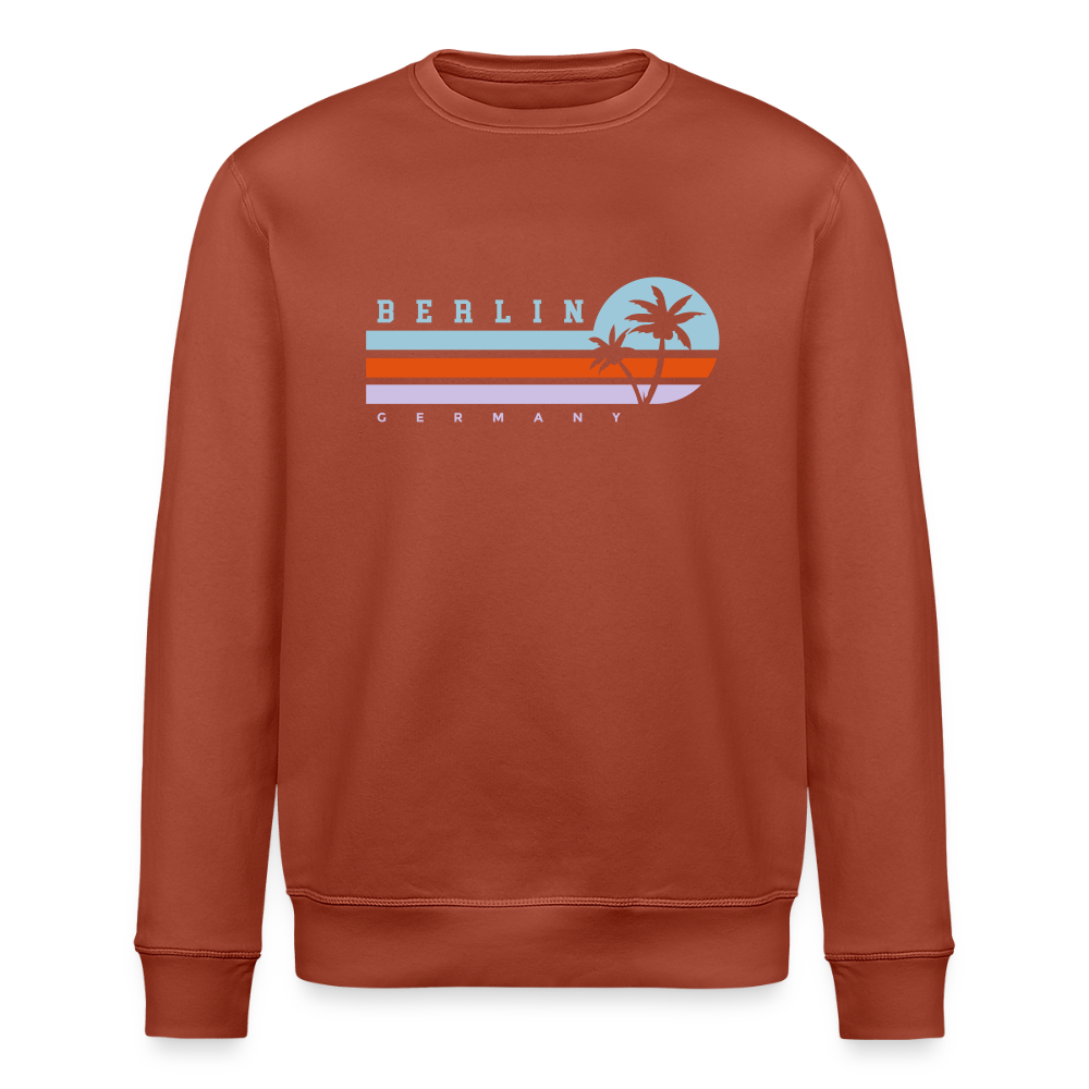 Berlin, Germany - Unisex Bio Sweatshirt - Terrakotta