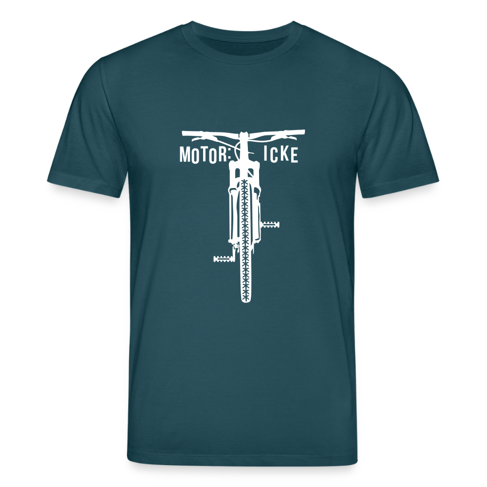 Motor icke - Unisex Bio T-Shirt - Dunkles Petrol