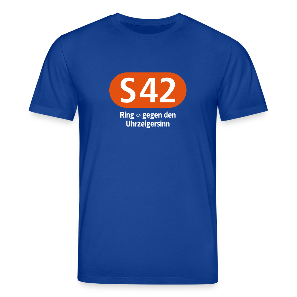 S42 - Unisex Bio T-Shirt - Dunkelblau
