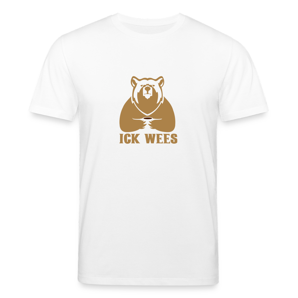Ick Wees - Unisex Bio T-Shirt - Weiß