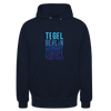 Tegel Planet Earth - Unisex Hoodie - Navy