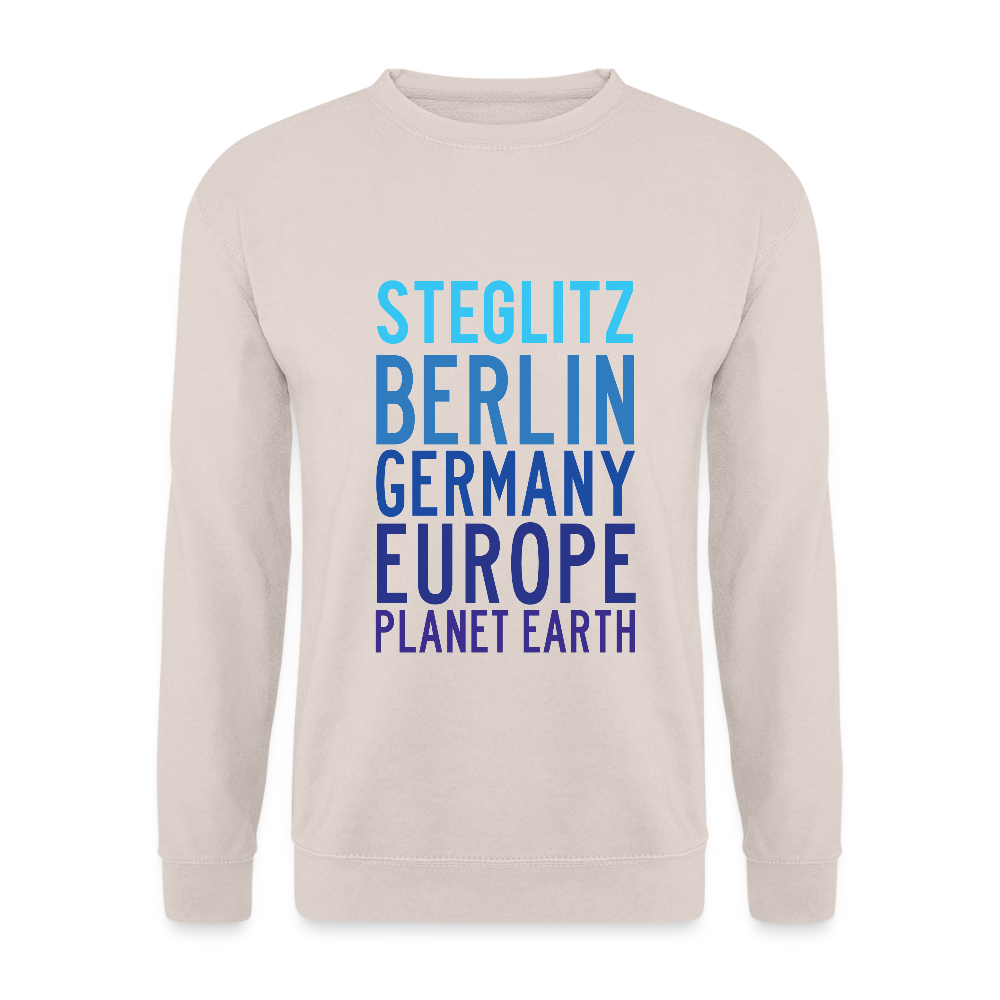 Steglitz Planet Earth - Unisex Pullover - Sand