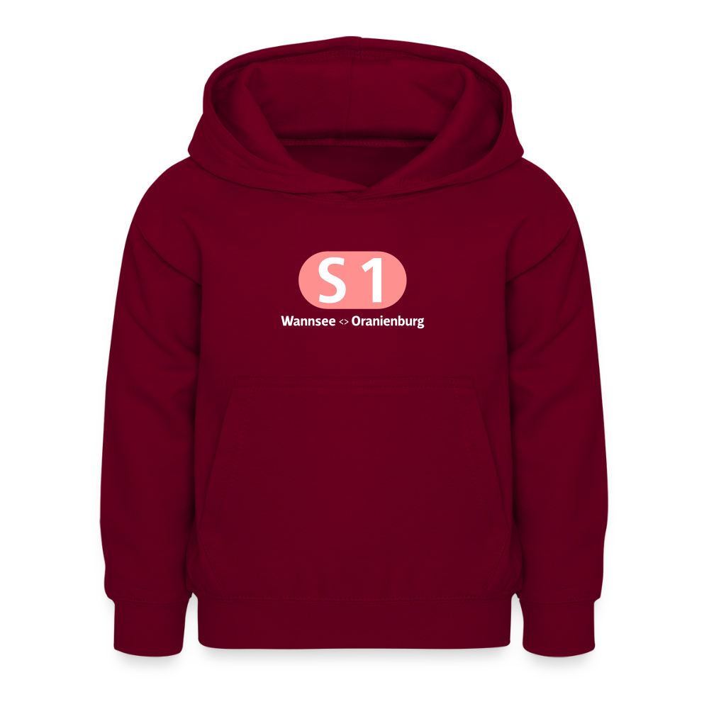 S1 - Kinder Premium Hoodie - Bordeaux