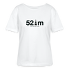 52 m Viktoria Park - Relaxed Rundhals Frauen Bio-T-Shirt - Weiß