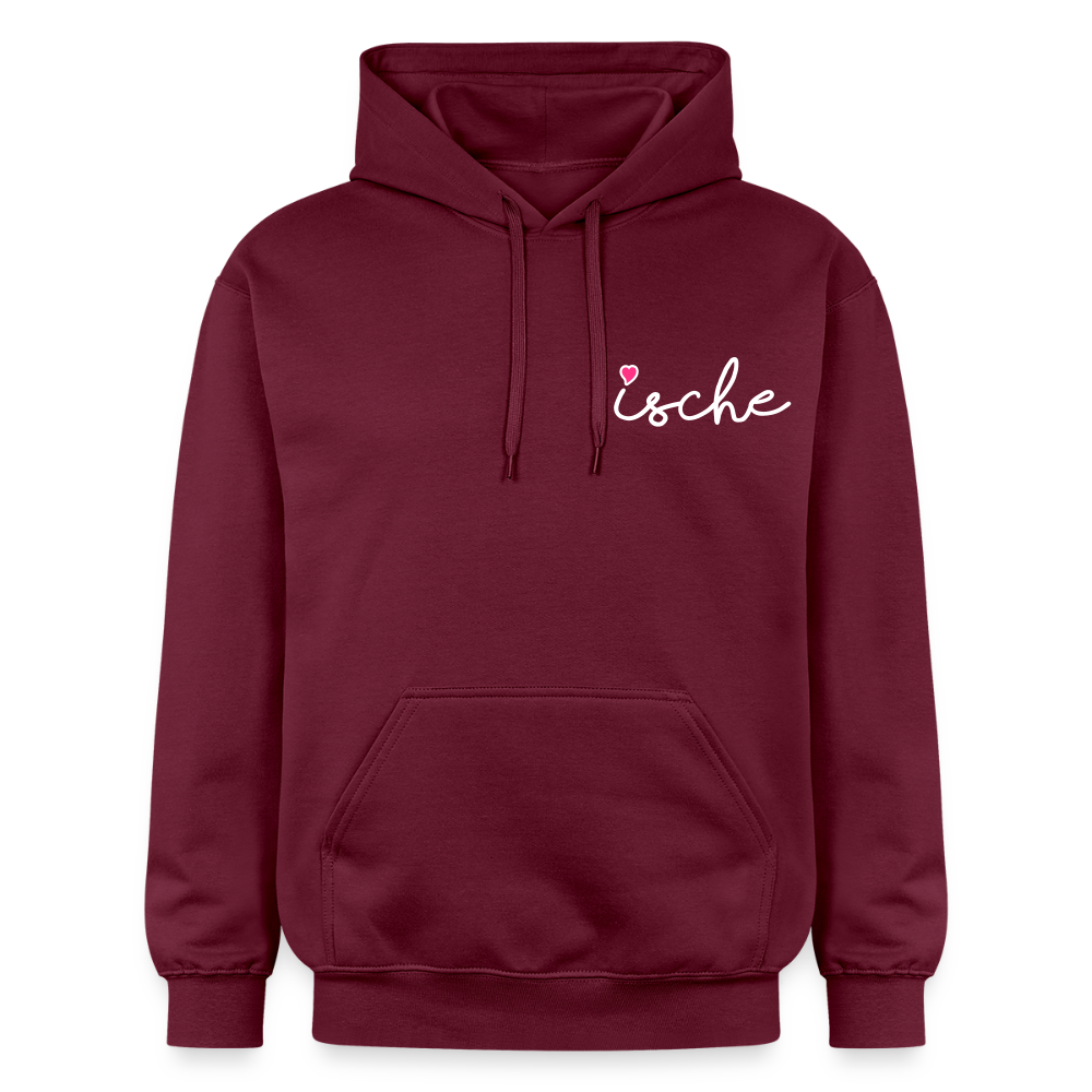Ische - Hoodie - Maroon
